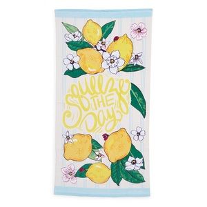 NEW Vera Bradley Beach Towel - Lemon Grove